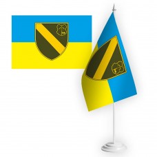 Настільний прапорець 153 окремий розвідувально-ударний батальйон 12 АК